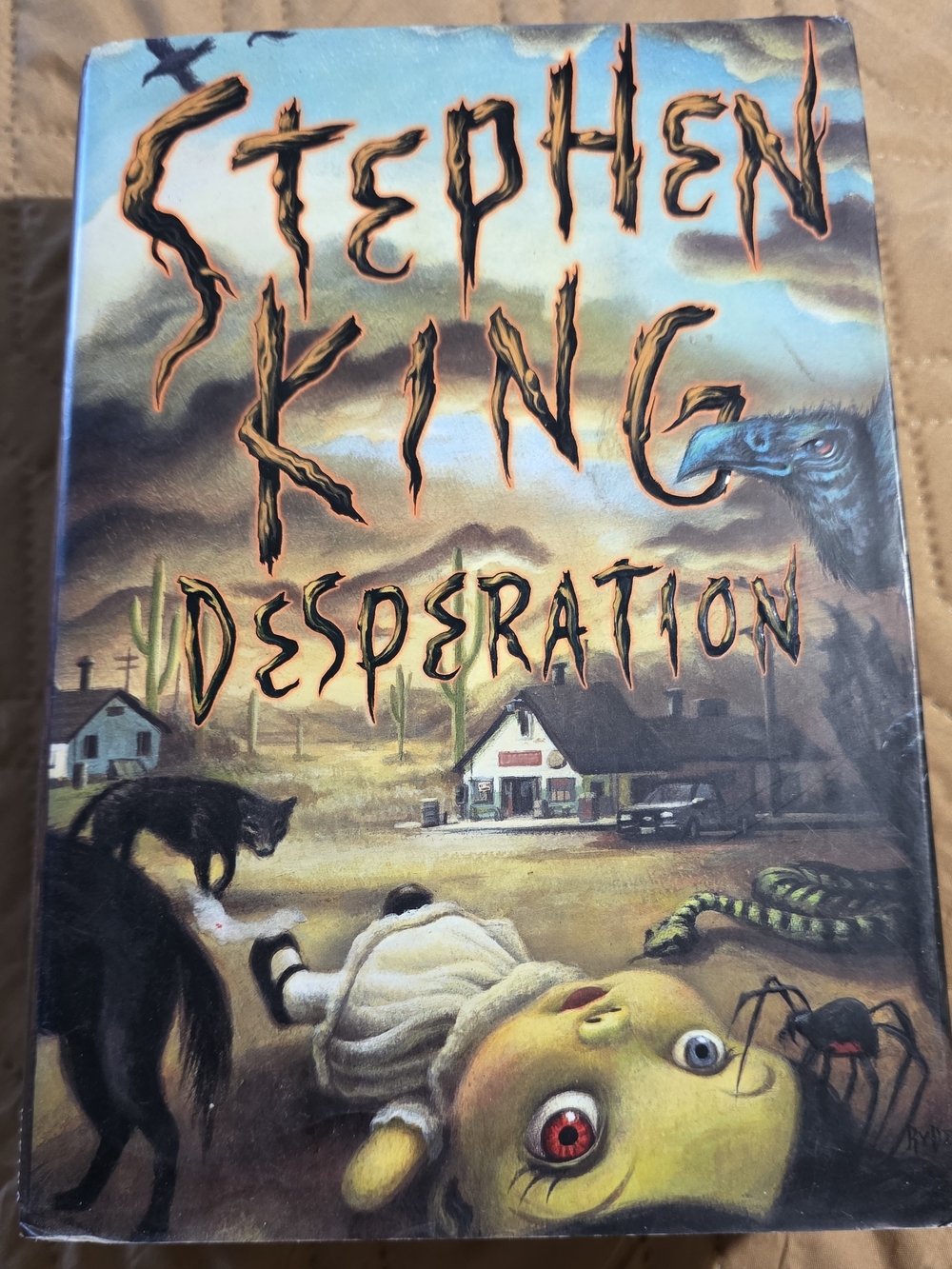 Stephen King Desperation Hardcover - Multicolor Illustrated Cover